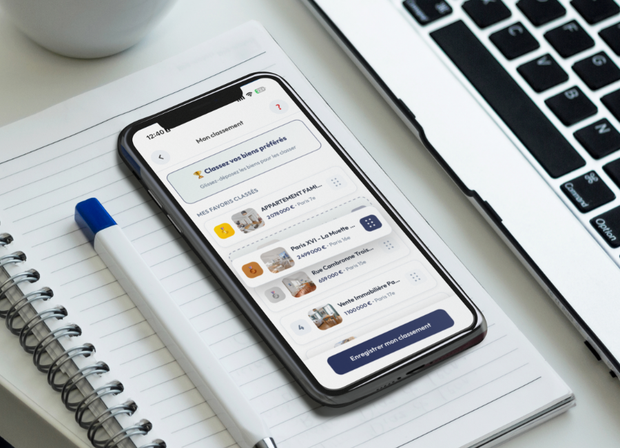 Aperçu de l'application